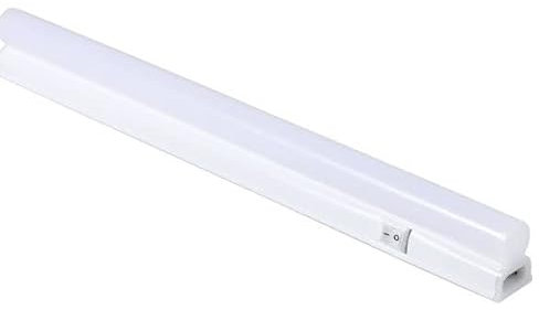 Optonica - Regleta LED tipo T5 con interruptor 4 W, 320 lm, 30 W, IP20, 310 mm, color blanco cálido 2700 K