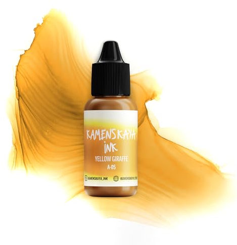 KAMENSKAYA Alkoholtinte Basic Line A 15 ml (5 gelbe Giraffe)