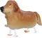 Airwalker Folienballons * Laufende Tiere * als Deko für Geburtstag und Party | 34-115cm groß | Walking Animals Kinder Kindergeburtstag Partydeko Luftballons Ballons, Edition: Golden Retriever