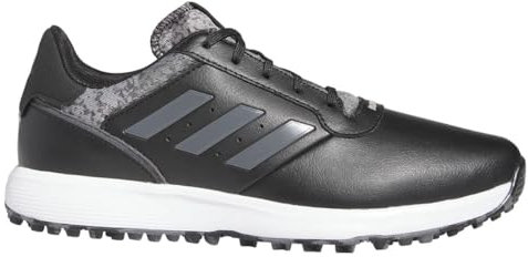 ADIDAS S2G SL 23 Zapato de Golf para Hombre, Negro/Gris, 45 1/3 EU