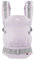 manduca First Babytrage - Verstellbarer und vielseitiger Tragesitz für Babys und Kleinkinder (3,5-20 kg) - Babytrage mit Front-, Hüft- und Rückentragefunktion ,Monochrome Lavender