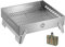 CAMPINGMOON Tragbarer Holzkohlegrill Feuerstelle Klein Edelstahl für Outdoor Kochen MT-6-LT