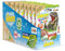 INKEE Bath Slime Dino 8er Set - Bade-Glibber Schleim mit Vitamin E, neon-grünes Badepulver mit Cola Gummies Aroma, komplettes Verkaufsdisplay 8X 100g Schleimpulver