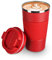 SCJHMY Thermobecher- Isolierbecher, Edelstahl Travel Mug, Vakuum auslaufsicher Reisebecher mit Deckel, Autobecher, doppelwandig isoliert für Wasser und Tee, Kaffee-to-go Becher Rot 510ml