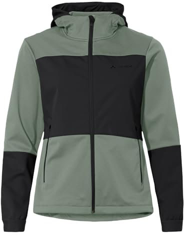 Vaude Damen Women's Qimsa Hooded Softshell Jacket, Agave, 42 EU