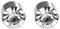 Ohrringe Damen Magnetische Akupressur-Schlankheits-Ohrringe Magnetische Ohrringe Non Piercing Akupressur-Ohrringe Magnetische Ohrringe Therapeutische Magnet-Ohrringe (White, One Size)