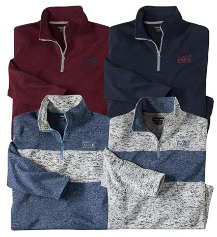 Atlas For Men 4X Fleece-Sweatshirt M-5XL