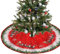 Weihnachtsbaumdecke Rund,90cm Rot Christbaumdecke Rund Weihnachtsbaum Rock,Weihnachtsdecke Tannenbaum Mit Elch Schneeflocken Weihnachtsbaum Decke,Christbaum Decke Boden Party Dekor