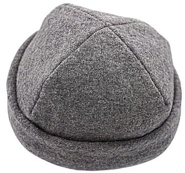 frihed.® Chapeau de sauna gris pierre en laine – 100 % laine vierge – Accessoire de sauna de qualité supérieure pour hommes et femmes – Taille flexible – Fabriqué à Lunebourg