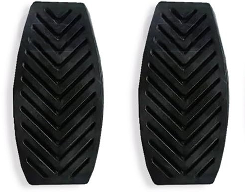 2 Copripedali per auto Freno - Frizione in Gomma Specifici per tutte le Panda modello 169-312 e 319 prodotte dal 09/2003 in poi Copri Pedali - 3097