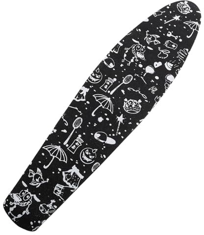 KOMBIUDA Nastro Antiscivolo Per Skateboard Vetrata Per Skateboard Adesivo Per e Resistente Facile Da Applicare e Sostituire