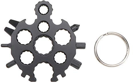 OSALADI 1pc Multifunktionale Edelstahl Schraubendreher Schneeflocke Wrench Kit Für Outdoor Sport Camping