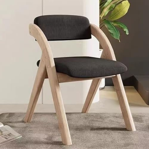 Stapelstühle aus Massivholz mit gepolsterten Sitzen und abnehmbarem Bezug, ideal für Esszimmer, Schlafzimmer, Konferenzen und Büro