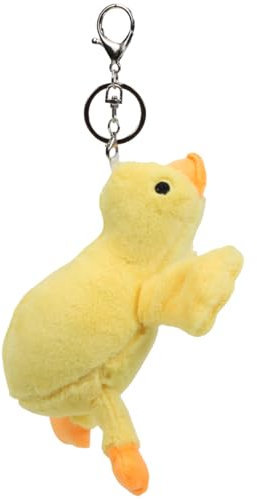 Schlüsselanhänger Ente, Plüsch Gans Schlüsselanhänger, Plüsch Ente Rucksack Charme, Plüsch Kinderspielzeug Geschenke für Jungen und Mädchen
