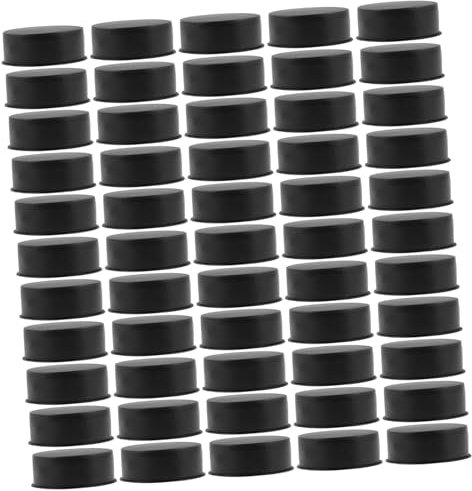 Vaguelly 100pcs Hinge Hole Covers Cabinet Hinge Covers for Drilling Small Cap for Door