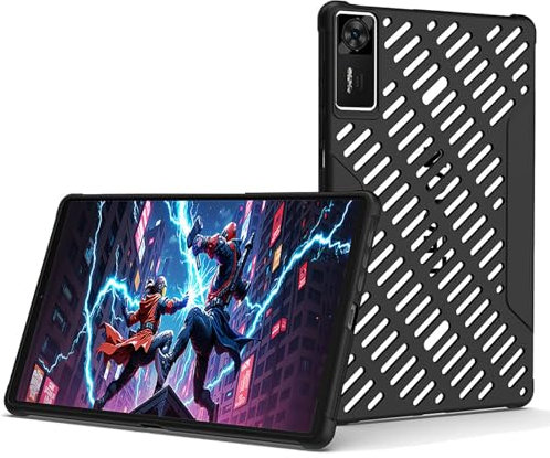 Yienning Case for Lenovo Legion Y700 4th Gaming Tablet 8.8 inch,Protective Cover Soft TPU Back Cover Honeycomb Heat Dissipation Tablet Case for Lenovo Legion Y700 4th Black
