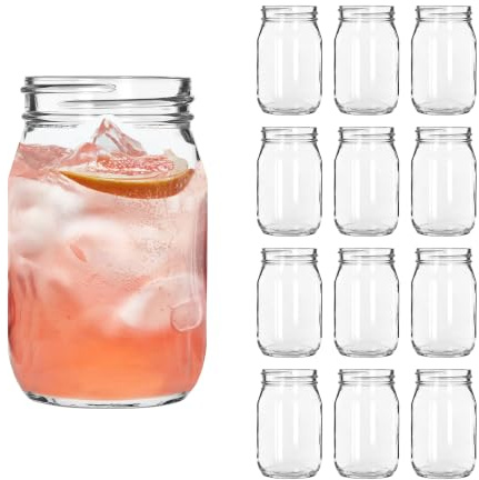 Libbey Trinkglas DRINKING JARS 12er Set