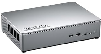 Xikestor All-Flash NAS-Server (FS5104DH) | für Private Cloud Speicher Intel i5-12450H Prozessor | 16GB DDR5 RAM | Vorinstalliertes Syst
