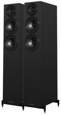 Wharfedale Diamond 12.3i Floorstanding Speakers (Pair) (Black)