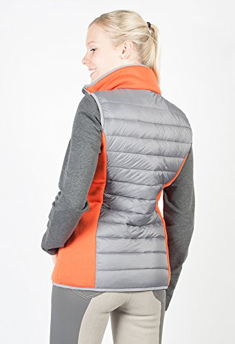 PFIFF Gilet Hylite d'équitation de Gilet matelassé pour Femme L Gris