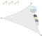 Sol Royal SolVision HS9 Lona de Sombra 6x4,2x4,2 m Blanco Triangular - toldo Transpirable para terraza jardín casa de Playa HDPE Protección UV Protección Solar 600x420x420 cm