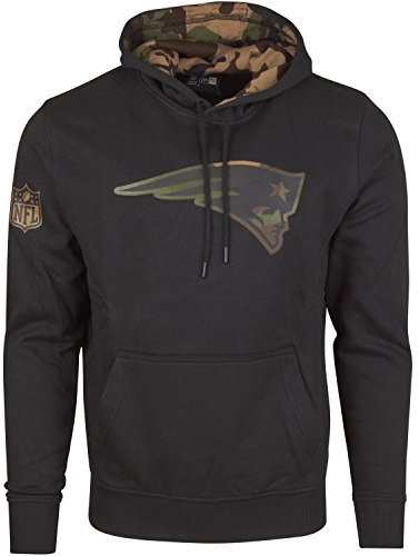 New Era Fleece Hoody - NFL New England Patriots schwarz - M