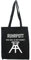 WB wohn trends Tasche Ruhrpott wie geil ist dat denn, Druckfarbe: Weiss, Einkaufs-Beutel schwarz