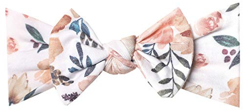 Copper Pearl Baby Bows: Stylish Headbands for Baby Girls, Premium Soft and Stretchy Baby Headbands, Perfect for Newborns, Trendy Designs - Autumn