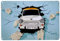 Blechschild Trabant | Metall, 20x30 cm | DDR Nostalgie | Wand Dekoration | Retro Vintage Schild | Geschenk & Souvenir