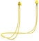 Flare Calmer Kids Secure – Ear Plugs Alternative – Reduce Annoying Noises Without Blocking Sound – Soft Reusable Flexible Silicone with Built-in Lanyard – Yellow