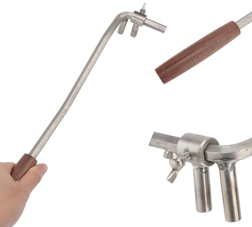 Tissting Doblador de Ramas Bonsái, Herramienta de Precisión en Acero Inoxidable con Mango de Nogal para Ajustar y Formar Ramas de 5-40mm para Jardinería y Plantas Decorativas