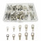 Surriba Ringkabelschuhe Set(60 Stück), Kabelschuhe Kabelschuhe Rohrkabelschuh 10 8 6 4 AWG Verzinktes Kupfer 16mm2 10mm2