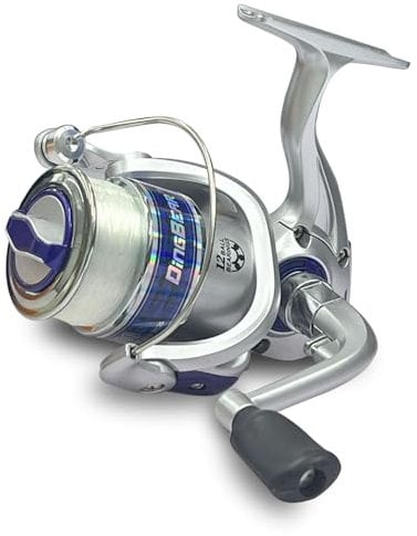 Dingbear Angelrolle – Einstiegs-Angelrolle, Vorinstalliert Mit 6#-100 m Angelschnur, Geeignet Für Coarse Match Lake River(S5000)