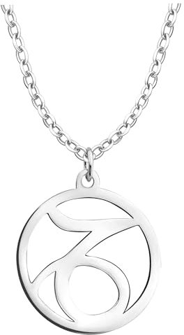 Sofia Milani - Damen Halskette 925 Silber - Steinbock Sternzeichen Anhänger - N0736