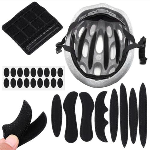 lohill Fahrradhelmpolster,Universal Fahrradhelm Pads,Ersatz Fahrrad Helmpolster,Ersatz Fahrrad Helm Polster,Helmpolster-Set, Helmpolster-Kit,Taktische Helmpolster,Fahrradhelm Polster,Schaumstoff