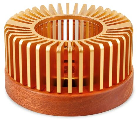 Vegena Chauffe-Théière, Réchaud Pour Théière Chauffe Théière Chauffe-Thé Brûleur D'huiles Essentielles Bougeoir Chauffe-Plat Diffuseur D'arômes Théière Réchauffeur Pour Théière, Café,Thé(Sans Bougies)