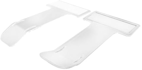 Lot de 2 porte-permis de stationnement pour personnes handicapées – Porte-badge de stationnement – Porte-permis de stationnement de voiture, porte-tickets de facture transparent pour pare-brise de