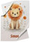 fotobar Babydecke - Namensdecke Kleiner Löwe personalisierbar Multi 75 x 100 cm
