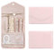 NHQZ Schmuckaufbewahrung Reise, Schmuckkästchen Reise, Schmuckaufbewahrung Klein, Schmuck Organizer Tasche Reise Schmuckaufbewahrung für Ringe, Ohrringe, Halsketten, Uhren, Mini Size Rosa, 1 Stück