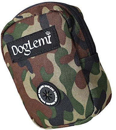 POPETPOP Trainings Tasche hundetraining Dog Treat Bag Hundetasche für Hundeleckerlis Behälter für Hundefutter Hundeboxen Kauer wasserdichte Hüfttasche aus Stoff Beutel behandeln Plane Green