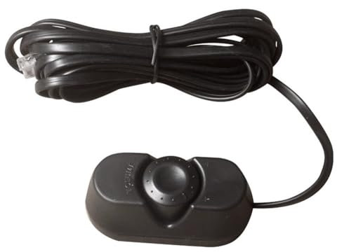 Uxsjakjsd Car Amplifier Tuner Controller Subwoofer Remote Volume Adjust Controller for Speakers Amplifier 4-Core Crystal Interface