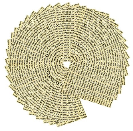 HOMSFOU 3500stücke Transparente Pet-klebeetiketten Made in China Wasserfest Selbstklebend Langlebig Für Verpackungen Produktkennzeichnung Und Versand Geeignet Für Metall Glas Kunststoff Un