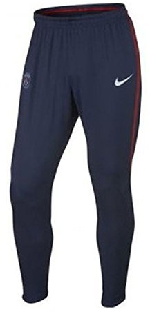 Nike PSG M NK Dry Sqd Kz Pantalon Paris Saint Germain FC pour Homme M Bleu Marine/Rouge/Blanc (Midnight Navy/Rush Red/White)
