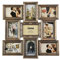 ARPAN Bilderrahmen, Vintage-Stil, goldfarben, für 22,9 x 15,2 x 10,2 cm große Fotos, tolles Geschenk, Familienrahmen