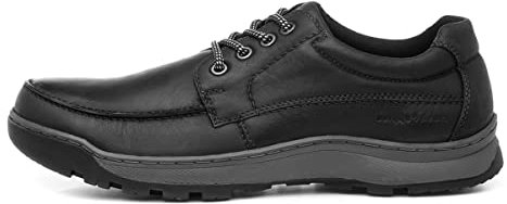 Hush Puppies Men's Tucker Derbys, Black, 7 UK