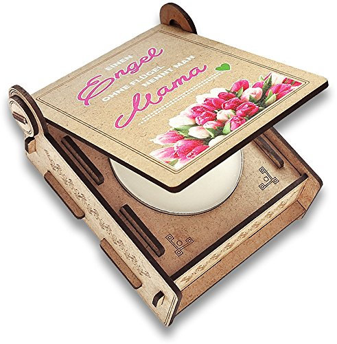Candle IN THE BOX Mama von Tochter, Muttertag, Kerze mit Spruch, persönliche Geschenke für Frauen, Geschenkideen mit Spruch, Geburtstag Mama