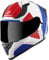 Bogotto V128 Strada Helm, blau/rot/weiß, 2XL