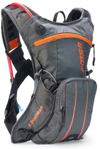 USWE Trinkrucksack Airborne 3 L Polyester grau/orange