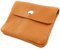 modamoda de P09 Damen Münzgeldbörse Geldbörse Portemonnaie Klein Leder Made in Italy P09, Farbe:Cognac