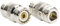 DollaTek Koaxialer RF-Stecker N-K-Buchse auf UHF-K-Buchse SO239-Adapter, 2 Stück